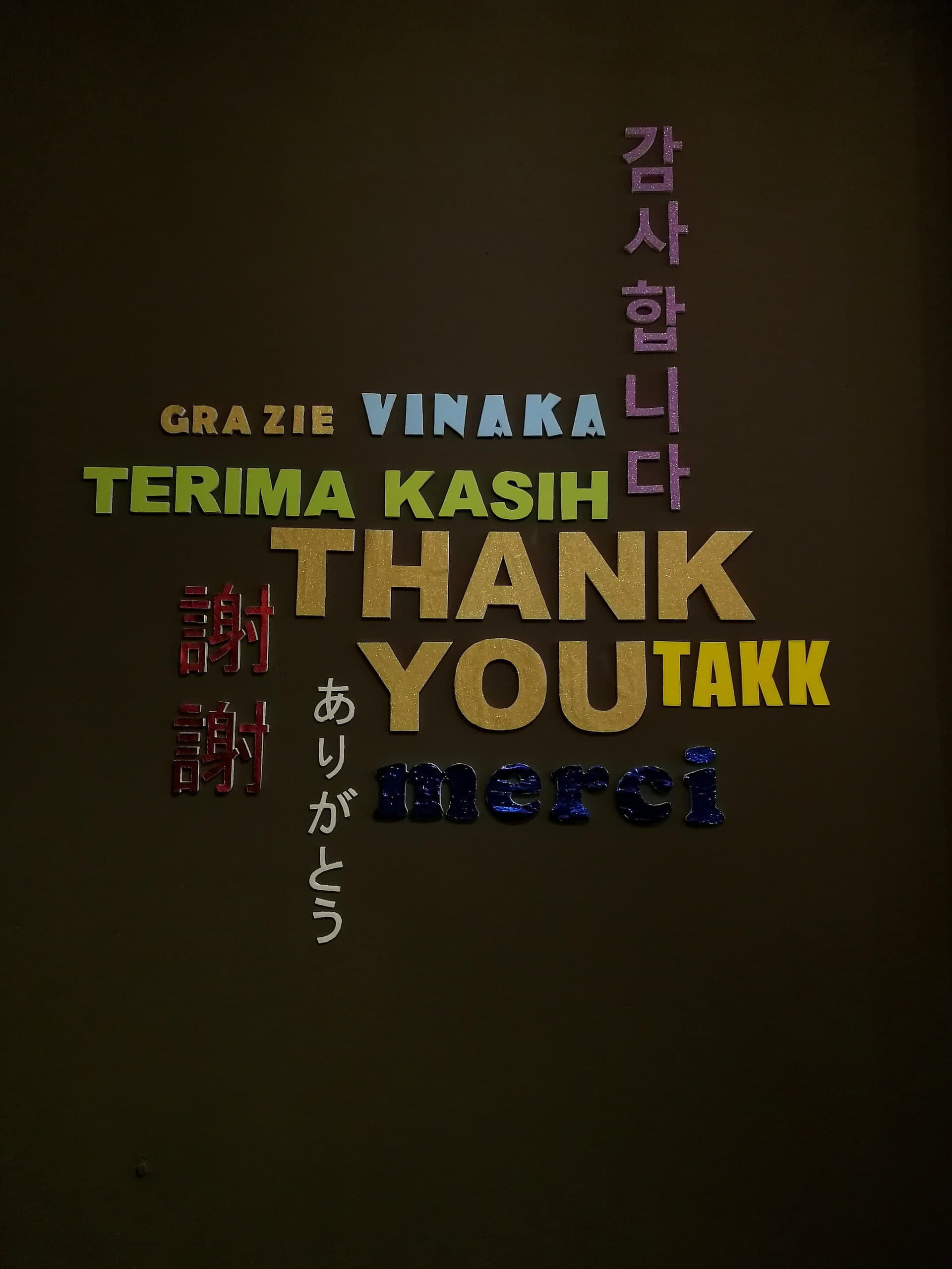 Thank You in different languages